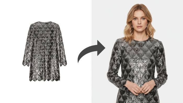 Product to Model - AI-powered product visualization service by Try-On Virtuai
