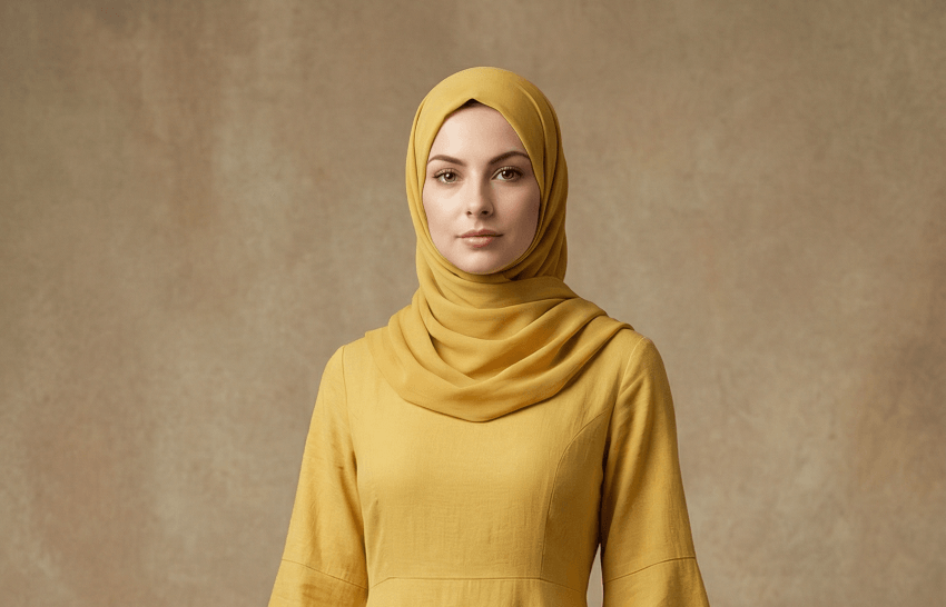 Product Upload and Fabric Analysis - When you upload your shawl or scarf image to the system, our AI analyzes the fabric type (silk, chiffon, crepe, cotton) and micro details of patterns (digital print, jacquard, embroidered).